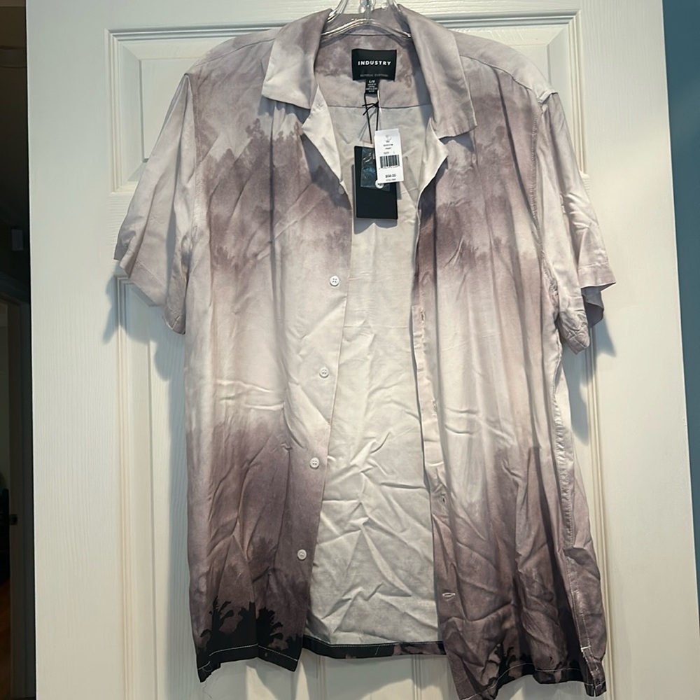 Industry Republic Clothing Viscose Blend NWT Men’s Shirt from Nordstrom Rack